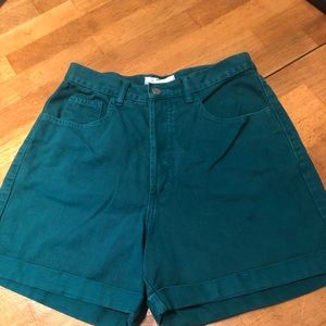 Vintage Guess Cuffed High Waisted Shorts